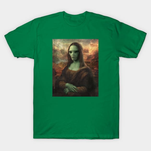 Mona lisa T-Shirt by circlestances